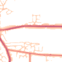 Daytime road noise heatmap for CA7 9SP