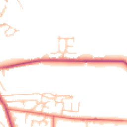 Daytime road noise heatmap for CA7 9SR
