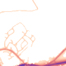 Daytime road noise heatmap for CA8 1AB