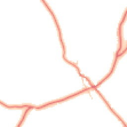 Daytime road noise heatmap for CA8 1EF