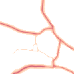Daytime road noise heatmap for CA8 1JH