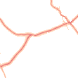 Daytime road noise heatmap for CA8 1LP