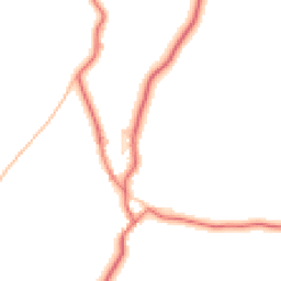 Daytime road noise heatmap for CA8 2DR