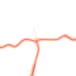Daytime road noise heatmap for CA8 2HQ