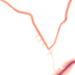 Daytime road noise heatmap for CA8 2HX