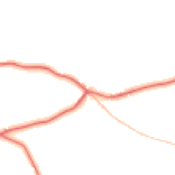 Daytime road noise heatmap for CA8 2NL