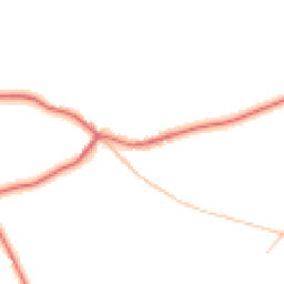 Daytime road noise heatmap for CA8 2NP