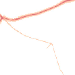 Daytime road noise heatmap for CA8 2PH