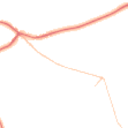 Daytime road noise heatmap for CA8 2PQ