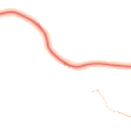 Daytime road noise heatmap for CA8 2QD