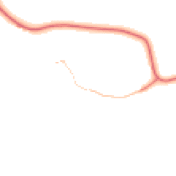 Daytime road noise heatmap for CA8 2QG