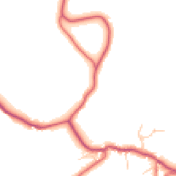 Daytime road noise heatmap for CA8 7AJ