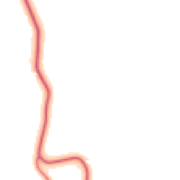 Daytime road noise heatmap for CA8 7AP