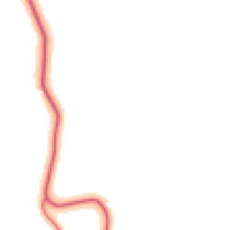 Daytime road noise heatmap for CA8 7AW