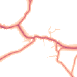 Daytime road noise heatmap for CA8 7BD