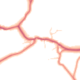 Daytime road noise heatmap for CA8 7BQ