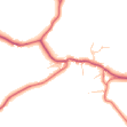 Daytime road noise heatmap for CA8 7BW