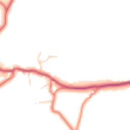 Daytime road noise heatmap for CA8 7DH