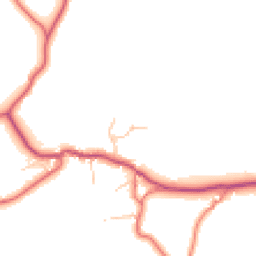 Daytime road noise heatmap for CA8 7DL