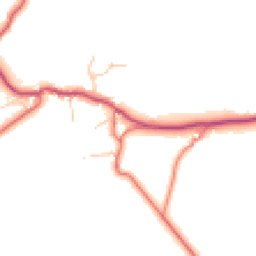 Daytime road noise heatmap for CA8 7EE