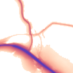 Daytime road noise heatmap for CA8 7HD