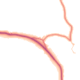 Daytime road noise heatmap for CA8 7HT