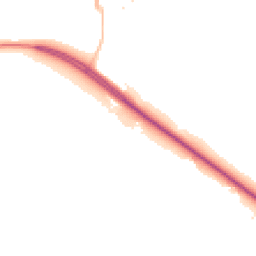 Night-time road noise heatmap for CA8 7JG