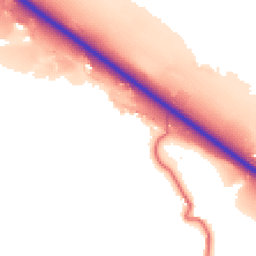 Daytime road noise heatmap for CA8 7JS