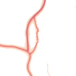 Daytime road noise heatmap for CA8 7LQ