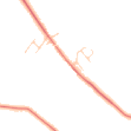 Daytime road noise heatmap for CA8 9AD