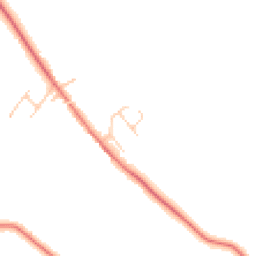 Daytime road noise heatmap for CA8 9AH