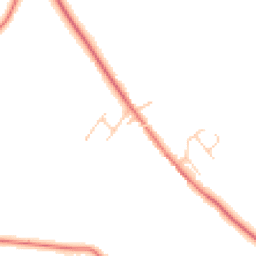 Daytime road noise heatmap for CA8 9AN