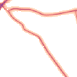 Daytime road noise heatmap for CA8 9AP