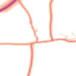Daytime road noise heatmap for CA8 9HP
