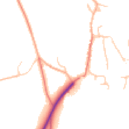 Daytime road noise heatmap for CA9 3AF
