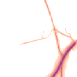 Daytime road noise heatmap for CA9 3AP
