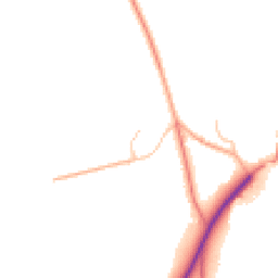 Daytime road noise heatmap for CA9 3AR