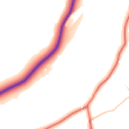 Daytime road noise heatmap for CA9 3BP