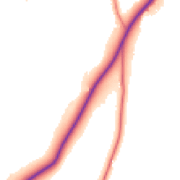 Daytime road noise heatmap for CA9 3BT
