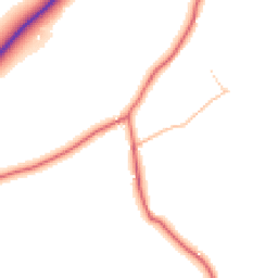 Daytime road noise heatmap for CA9 3EN