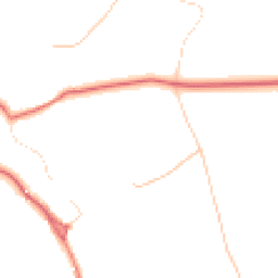 Daytime road noise heatmap for CA9 3EW