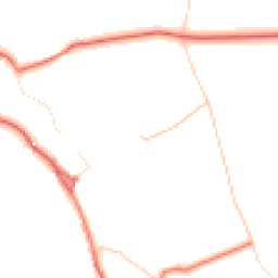 Daytime road noise heatmap for CA9 3EY