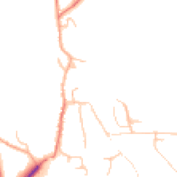 Daytime road noise heatmap for CA9 3JQ