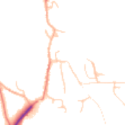 Daytime road noise heatmap for CA9 3QW