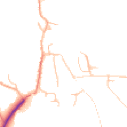 Daytime road noise heatmap for CA9 3SE