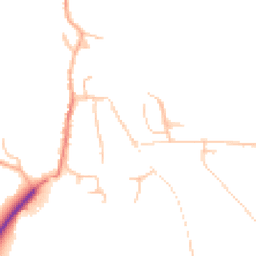 Daytime road noise heatmap for CA9 3SQ