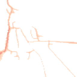 Daytime road noise heatmap for CA9 3TL