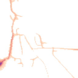 Daytime road noise heatmap for CA9 3TN