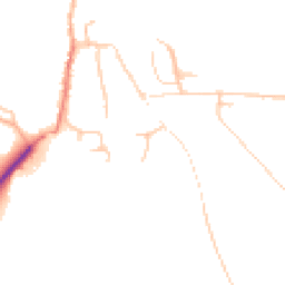 Daytime road noise heatmap for CA9 3UX