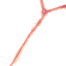 Night-time road noise heatmap for CB1 1BN